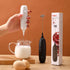 Handheld Battery Operated Milk Frother, Electric Foam Maker, Egg Beater for Coffee, Latte, Hot Chocolate, Mini Drink