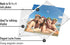 Americanflat 4x4 Acrylic Picture Frame - Double Sided Frames with Magnetic Corners for Desk or Tabletop Display