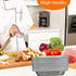 Aluminum Pans 9x13 Disposable Foil Pans, 10 Pack Half Size Deep Steam Table Pans for Baking, Cooking, Roasting, Serving