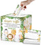 Diaper Raffle Tickets & Advice Cards For Baby Shower - 50 Tickets,