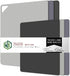 WK Flexible Cutting Board Set of 6, Plastic Cutting Boards for Kitchen, Non Slip Mats with Hole, BPA Free, Dishwasher