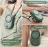 Portable Neck Fan, Hanging Neck Fan Hands Free with Adjustable Lanyard and Bracket, USB Rechargeable Bladeless Mini Fans Portable, 3 Speeds for Women Kids Outdoor Travel, Green by PiKaPiKaP