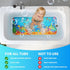 40 16 Inch Linoows Baby Bath Tub Mat, x Extra Large Non Slip Kids Cartoon Bathtub Shower Mats with Suction Cups & Drain