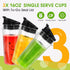 Blender Replacement Parts for Ninja, 3 Pack 16oz Cups with To-Go Lids for Nutri Ninja Compact Personal Blender
