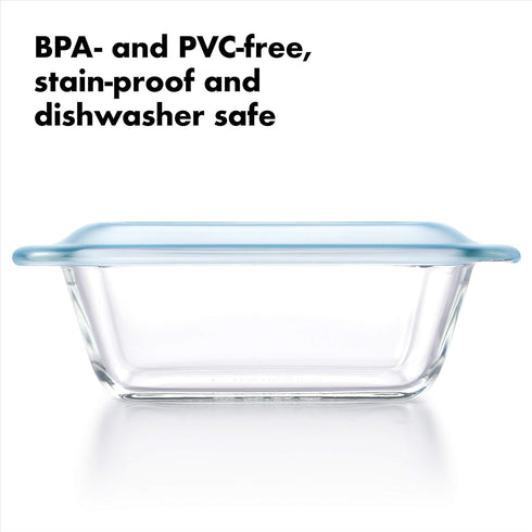 OXO Good Grips Borosilicate Glass Loaf Pan with Lid - Durable & Versatile