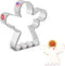 Angel Cookie Cutter, 3.75", Made in USA by Ann Clark