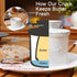Eichzer Ceramic Butter Crock with Lid, Marbled Butter Keeper for Spreadable Butter, Elegant Butter Dish for Home