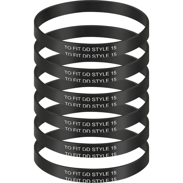Honoson 6 Pieces Style 15 Replacement Belts for Dirt Devil Royal Upright Vacuum Cleaner