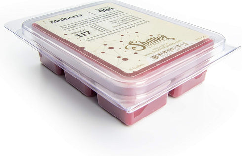 Shortie's Candle Company Mulberry Wax Melts Multi Pack, Formula 117-2, 3 Oz. Bars (6 Oz. Total), Christmas Air Freshener