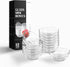 Mini Glass Prep Pinch Bowls, 3.5 inch 4 oz Clear Glass Bowls for Condiments, Set of 12 Pinch Bowls
