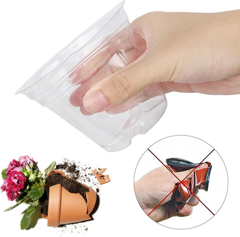 Winemana 4 Inch Seed Starter Tray, 60 Packs for Vegetable, Herb, Lettuce Seeds, Indoor Planting Pots