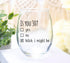 1990 30th Birthday Gift for Women and Men, Funny Wine Glass - 30 Year Old Party Supplies for Him, Her - 15oz