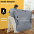 8 (86x75x13.5 Mattress Bags for Moving and Storage, BETU Waterproof Mattress Protector Mattress Cover California King