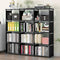 Aocoray 12 Cube Storage Organizer Book Shelves, DIY Open Stackable Bookshelf, Extra Large