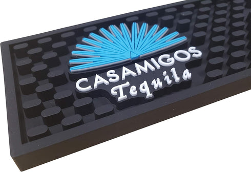 PLESIU JUSTPET Casamigos Tequila Bar Mat, Spill Mat Rail Drip Mat - 23.25" x 3.5"