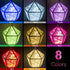 SunKite 8 Colors LED Fairy String Lights, Battery Operated 16 Pack, 20 LED 6.6 Ft Silver Copper Wire