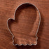 LILIAO Christmas Winter Mitten Cookie Cutter - 3.1 x 4 inches - Made of Stainless Steel