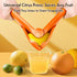 Manual Lemon Squeezer, Hand Lemon Squeezer, Durability and longevity, Easy to Use & Dishwasher Safe, Lemon Juicer
