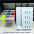 IRIS USA Large Drawer Dividers for Plastic Storage Craft Cabinets, Configurable (4X Length + 4X Width Pieces)