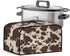 Brown Cow Print Durable Slow Cooker Cover, Dustproof Wear-Resisting Cover for Most 6-8 Quart Slow Cookers