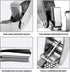 Premium Garlic Press, Stainless Steel Easy to Clean Mincer, Durable Construction and Rust Proof