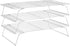 Cooling Rack for Baking, 3 Tiers, 16" x 10" Stackable Collapsible Nonstick Stainless Steel Baking Racks