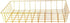 Gold Iron Wire Baskets and Trays: Round and Rectangular, 4-ct Sets (Tray)