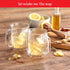 2-pc Set, 12-oz, 355ml, ZWILLING Sorrento Plus Double-Wall Glass Coffee Mug Clear