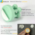 iBetterLife 4Pcs Silicone Toothbrush Holders, Multi-Function Waterproof Self Adhesive Wall Mounted Hooks