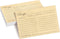 Juvale 60-Pack Double Sided Recipe Cards, Thick Vintage Index Cards 4x6 for Cooking and Kitchen Organization