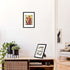 A4 Black Frame, Display 6x8 Picture with Mat or 8.27x11.69 Inch Without Mat