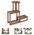 4 Saving,27.6,Small) Wood Plant Stand Indoor Outdoor Tiers Plant Rack Corner Planter Shelf Flower Pot Holder for Living