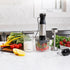Kenmore Immersion Hand Blender, Variable Speed Handheld Mixer with 700mL Beaker Lid for Smoothie Food Chopper