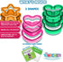Sandwich Cutter and Sealer - Crustless Sandwich Maker for Kids Lunch, Bento Box, Heart, Star, Mouse Shapes
