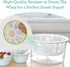 GY50 Euro Cuisine Greek Yogurt Maker with Ultra Fine Mesh Strainer Basket, BPA Free, Patented Greek Yogurt Strainer
