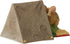Enesco Tails with Heart Happy Camper Ghost Story Mouse Miniature Figurine, 1.54 Inch, Multicolor