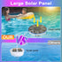 ZRYBOMY 6 IPX8 1 Pack RGB Solar Floating Pool Lights, Smart Auto ON/Off Pool Light with Lighting Modes, Waterproof LED