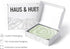 HAUS AND HUES Sage Green Wall Decor, Aesthetic Heart Posters for Bedroom or Dorm - Unframed 12" x 16"