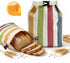 Holaraon Reusable Beeswax Bread Bags for Homemade, Natural Linen Sourdough Bread Storage Bag