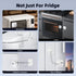 Child Proof Fridge Door Lock with Adhesive, Combination Latch for Kids and Pets, Self Adhesive