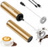 VOMELON Rechargeable Electric Milk Frother Handheld,2-Speed Travel Frother with Tube Case, Milk Foamer