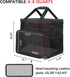 Mixer Carry Bag, Compatible with KitchenAid Mixers 6-8 Quart, Storage with Pockets, Black