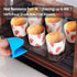 IMIKE Silicone Mini Oven Mitts - Cooking Mitts Pinch Grips Pot Holder, 3-Pair for Baking and Microwave