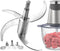 Full Steel Food Processor Blade, Plastic-Free Chopping Blade for 8 Cup Bowl, Compatible with Syvio