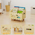 BPMFDTNL 2 Wood Kids Bookshelf, Montessori Bookshelf, With Adjustable Dividers, Suitable Kids Rooms, Nursery