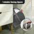 TECHMILLY Pop Up Foldable Laundry Basket, 90L Large Capacity Tear Proof Hamper with Reinforced Handles for Dirty