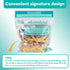 20 Microwave Steam Cooking Bags, Large Size Disposable Bags for Vegetables, Potatoes, Meat, Easy to Use