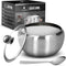 Sugar Bowl with Lid and Spoon | 12oz Sugar Container for Coffee
