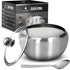 Sugar Bowl with Lid and Spoon | 12oz Sugar Container for Coffee