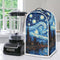 Starry Night Blender Cover, Anti Fingerprint Food Processor Cover with Top Handle, Kitchen Decoration for Small